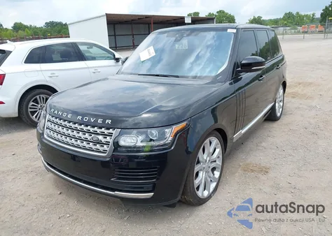 2017 Land Rover Range Rover 3.0L V6 Supercharged Hse z USA, uszkodzony, nr VIN SALGS2FV0HA325883